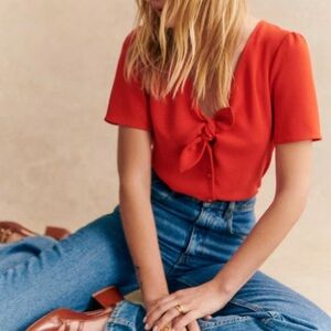 Sezane Eloine Blouse